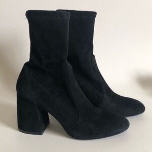 Stuart Weitzman Black Ankle Boots